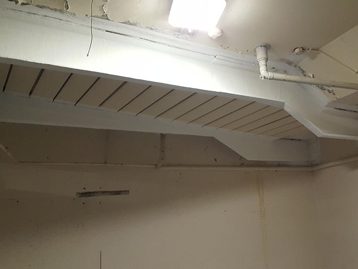 Fire protected beams