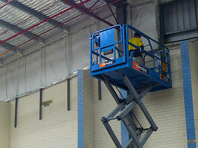 Fire wall installation