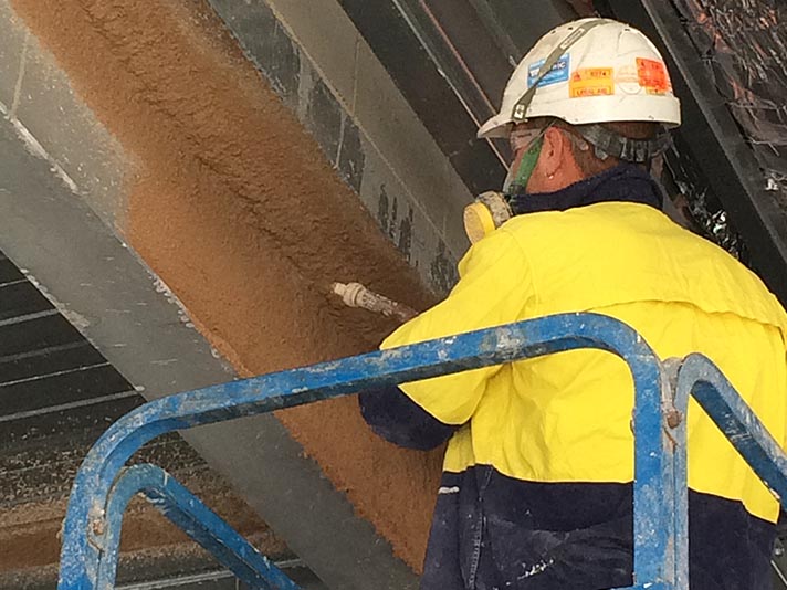 Fire stopping coating