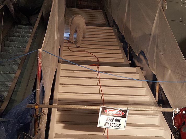 Fire rating stairs