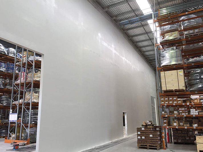 Fire wall construction