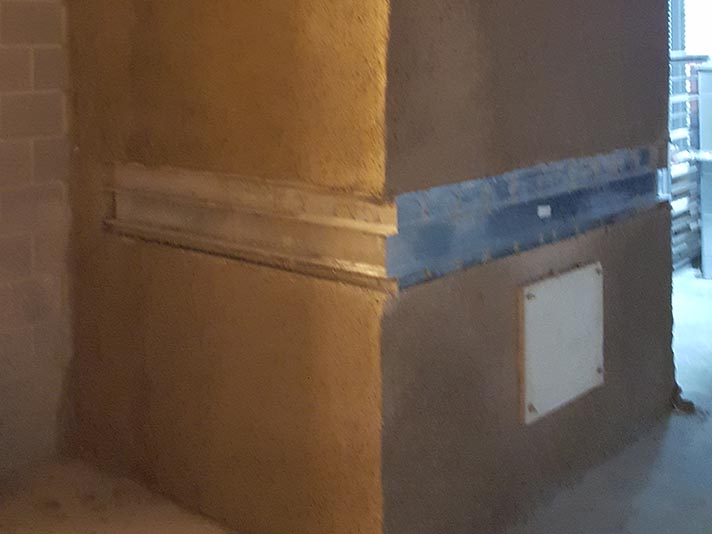Fire resistant duct coating
